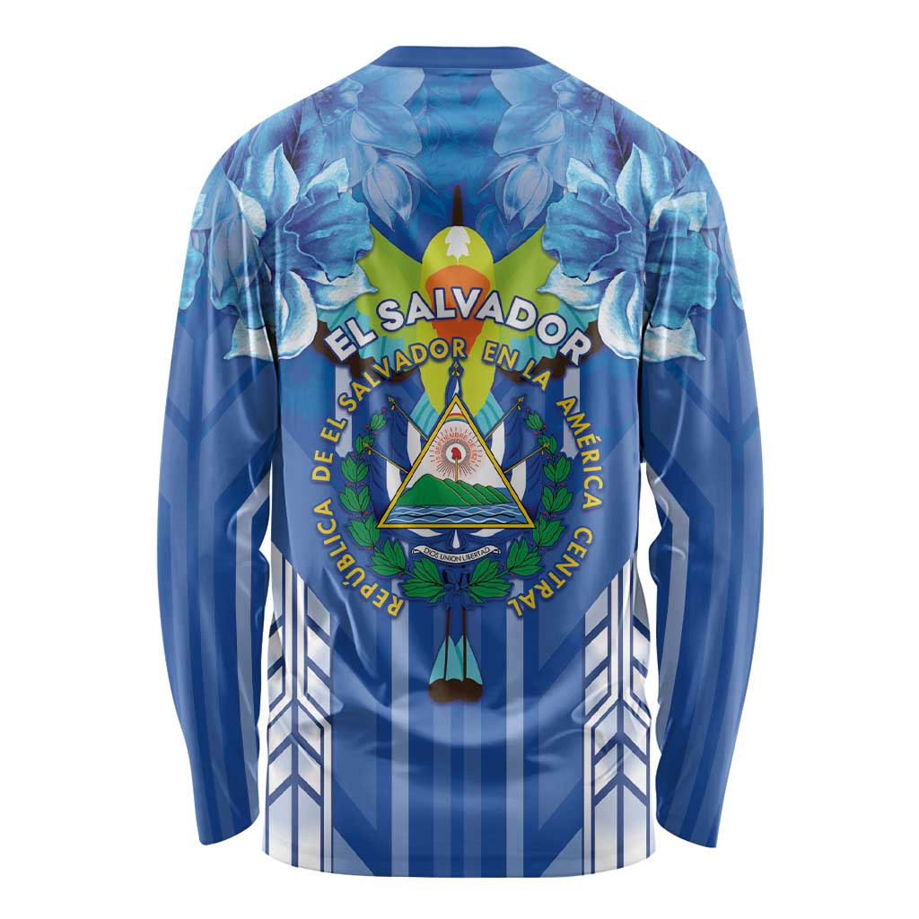Viva El Salvador Long Sleeve Shirt Happy Independence Day - Wonder Print Shop