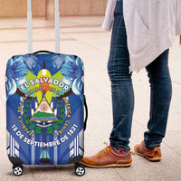 Viva El Salvador Luggage Cover Happy Independence Day - Wonder Print Shop