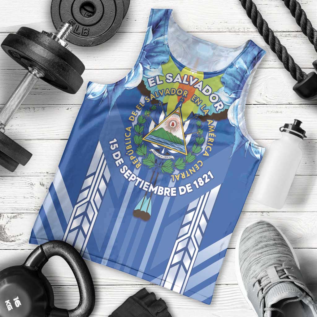 Viva El Salvador Men Tank Top Happy Independence Day - Wonder Print Shop