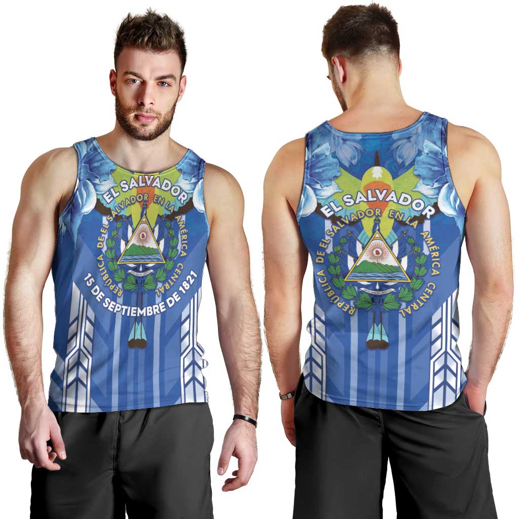 Viva El Salvador Men Tank Top Happy Independence Day - Wonder Print Shop
