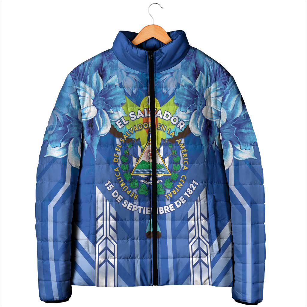 Viva El Salvador Padded Jacket Happy Independence Day - Wonder Print Shop