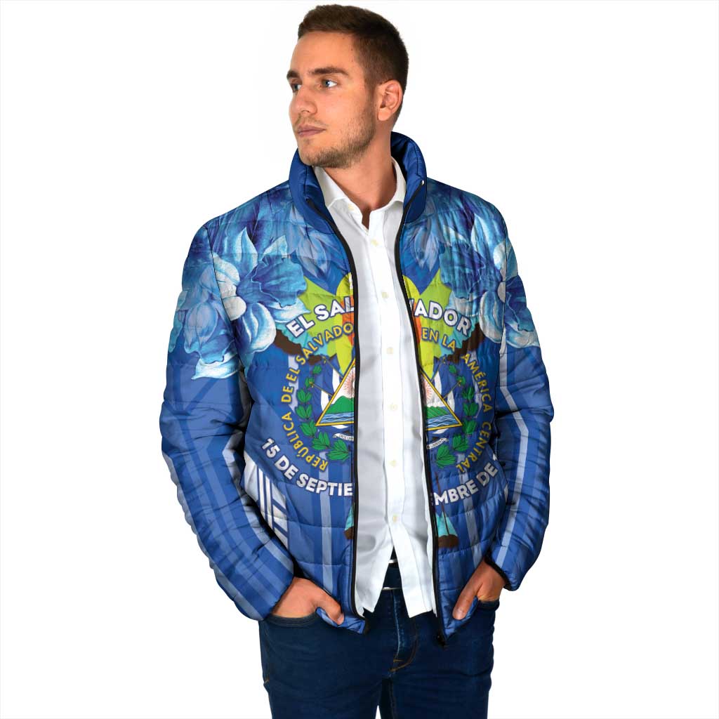 Viva El Salvador Padded Jacket Happy Independence Day - Wonder Print Shop