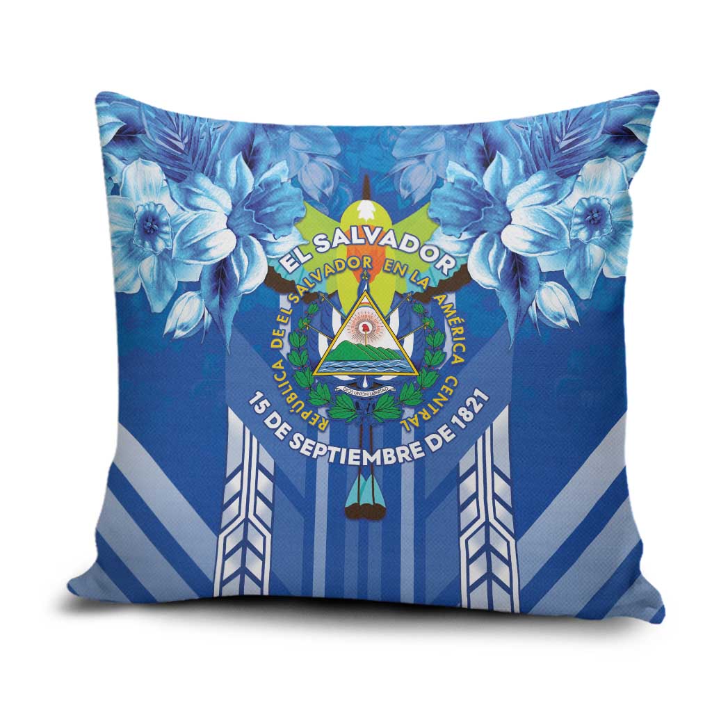 Viva El Salvador Pillow Cover Happy Independence Day - Wonder Print Shop