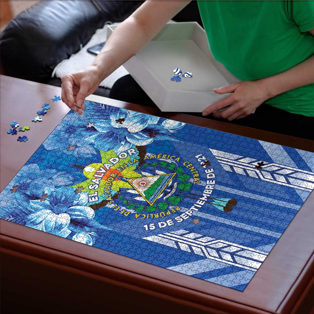 Viva El Salvador Puzzle Happy Independence Day - Wonder Print Shop