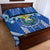 Viva El Salvador Quilt Bed Set Happy Independence Day - Wonder Print Shop