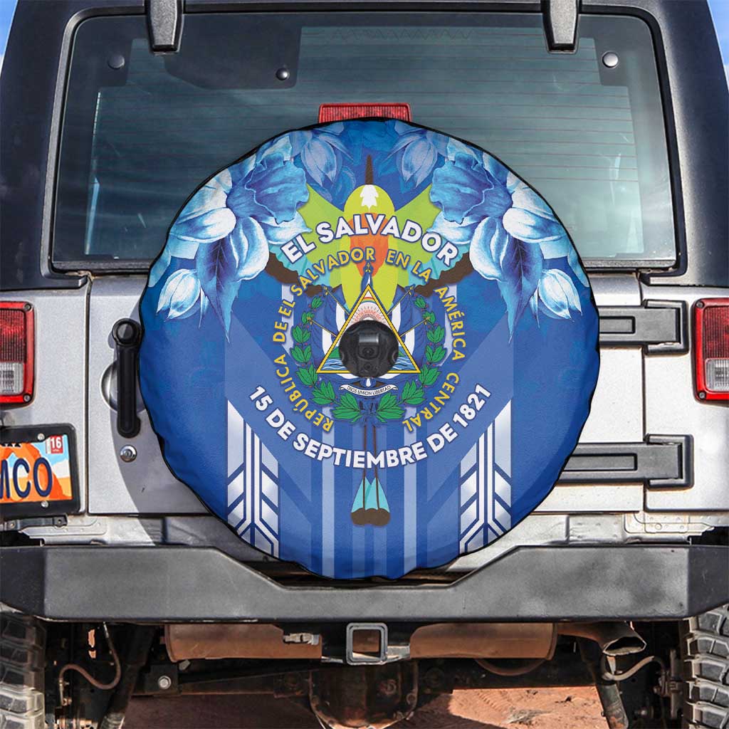 Viva El Salvador Spare Tire Cover Happy Independence Day - Wonder Print Shop