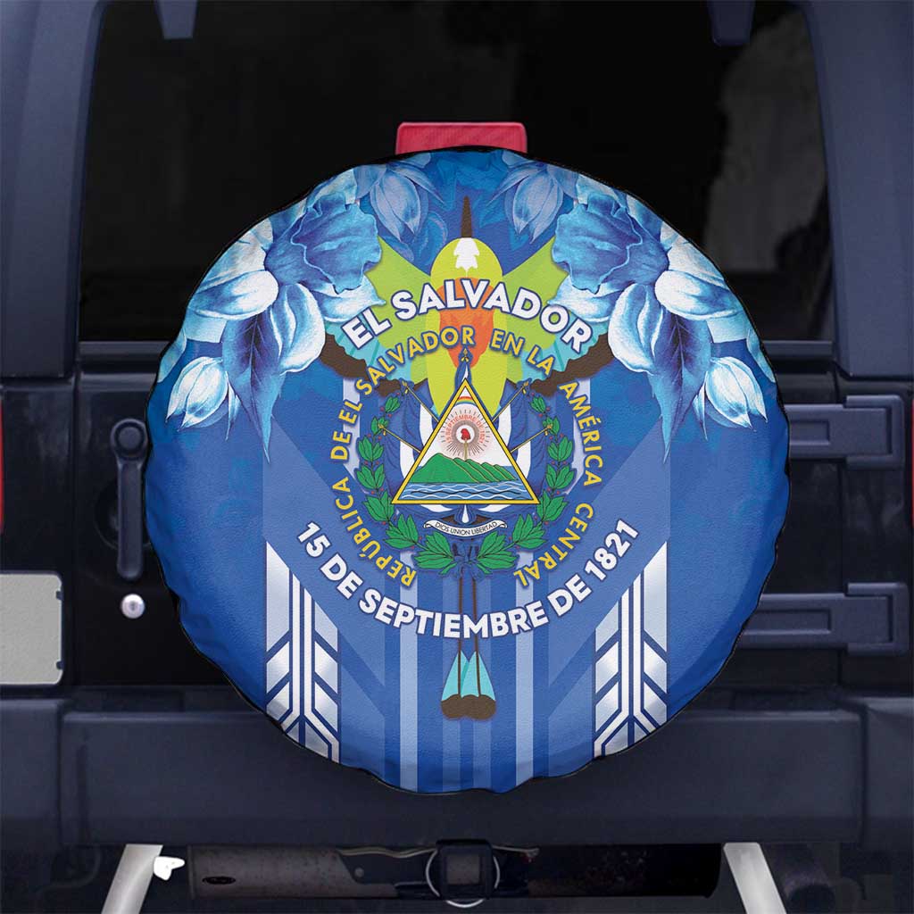 Viva El Salvador Spare Tire Cover Happy Independence Day - Wonder Print Shop