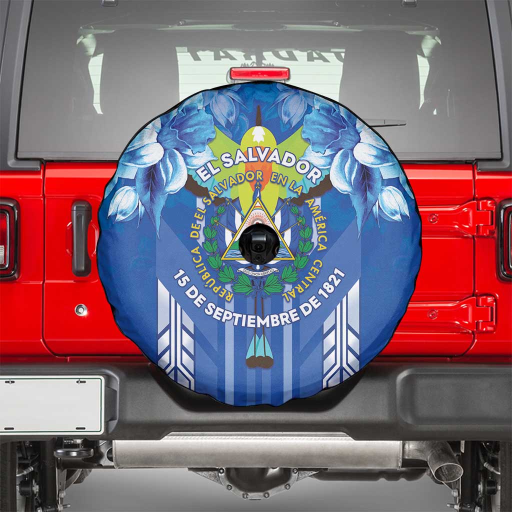 Viva El Salvador Spare Tire Cover Happy Independence Day - Wonder Print Shop