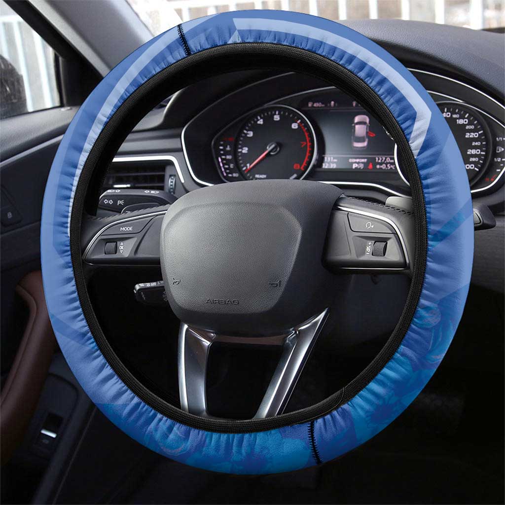 Viva El Salvador Steering Wheel Cover Happy Independence Day - Wonder Print Shop
