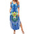 Viva El Salvador Summer Maxi Dress Happy Independence Day - Wonder Print Shop