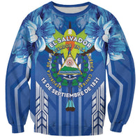 Viva El Salvador Sweatshirt Happy Independence Day - Wonder Print Shop