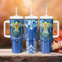 Viva El Salvador Tumbler With Handle Happy Independence Day - Wonder Print Shop