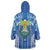 Viva El Salvador Wearable Blanket Hoodie Happy Independence Day - Wonder Print Shop