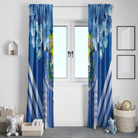 Viva El Salvador Window Curtain Happy Independence Day - Wonder Print Shop