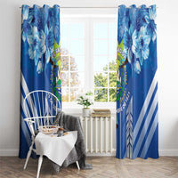 Viva El Salvador Window Curtain Happy Independence Day - Wonder Print Shop