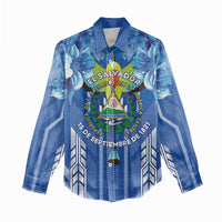 Viva El Salvador Women Casual Shirt Happy Independence Day - Wonder Print Shop