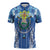 Viva El Salvador Zipper Polo Shirt Happy Independence Day - Wonder Print Shop