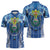 Viva El Salvador Zipper Polo Shirt Happy Independence Day - Wonder Print Shop