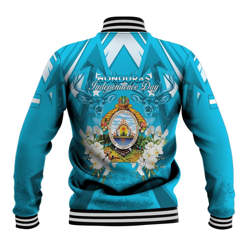 Honduras Independence Day Baseball Jacket Coat Of Arms Special Style - Wonder Print Shop