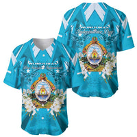 Honduras Independence Day Baseball Jersey Coat Of Arms Special Style - Wonder Print Shop