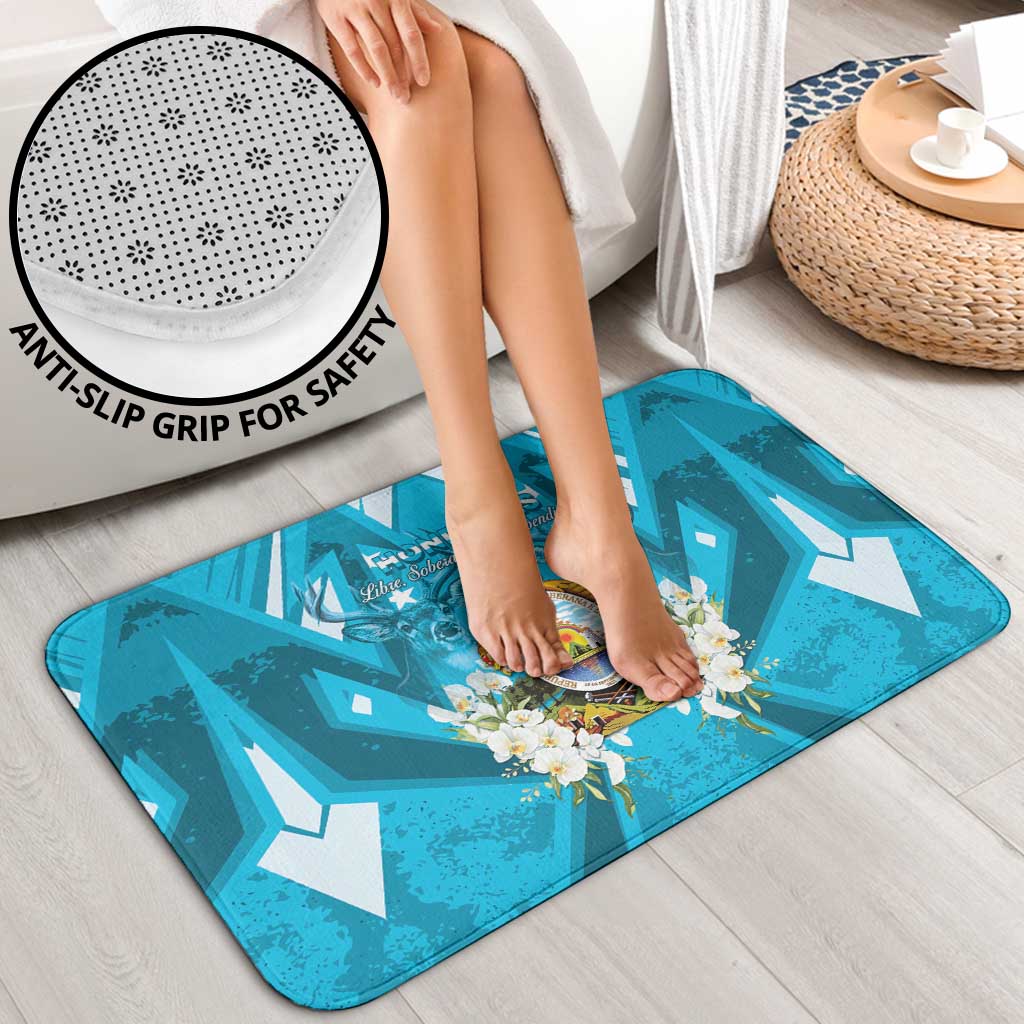 Honduras Independence Day Bathroom Set Coat Of Arms Special Style - Wonder Print Shop