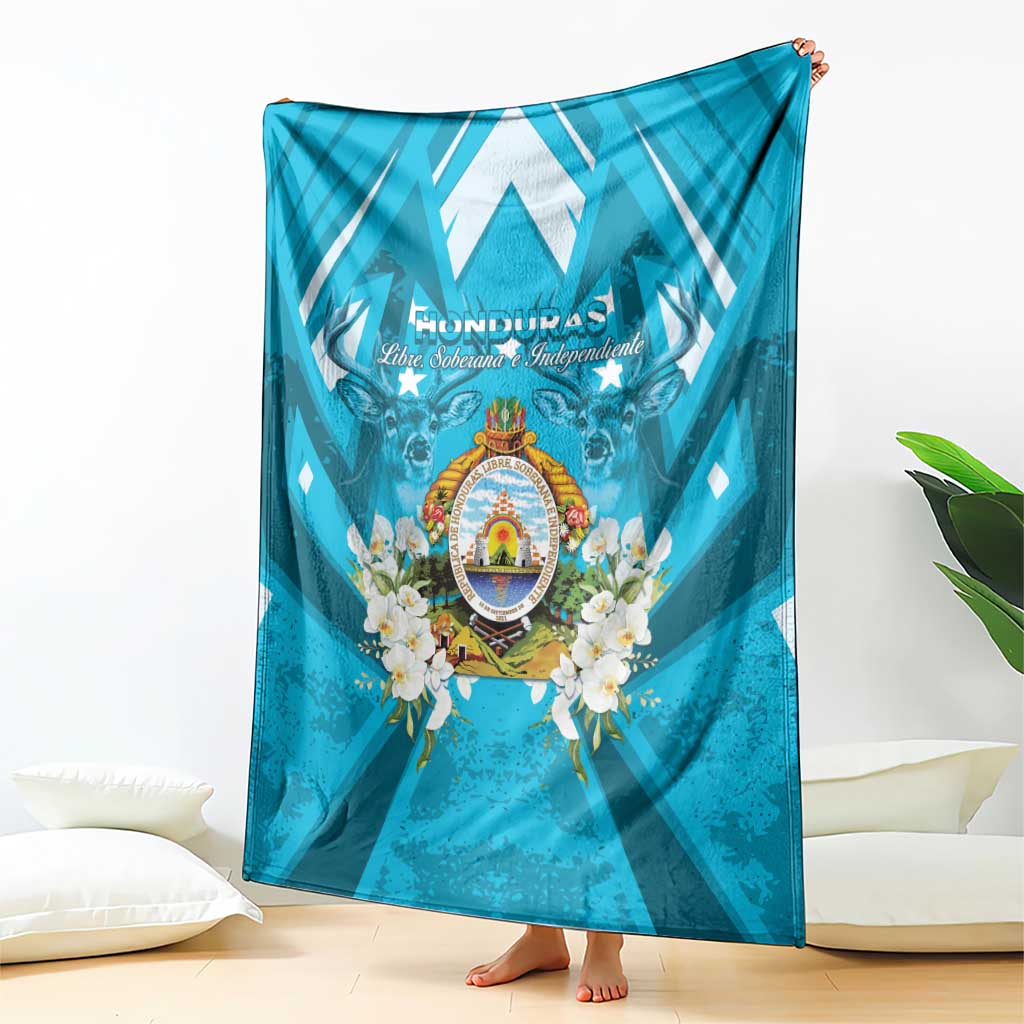 Honduras Independence Day Blanket Coat Of Arms Special Style - Wonder Print Shop