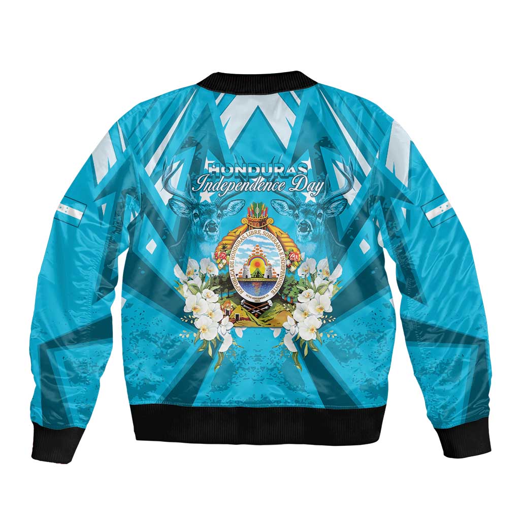 Honduras Independence Day Bomber Jacket Coat Of Arms Special Style - Wonder Print Shop