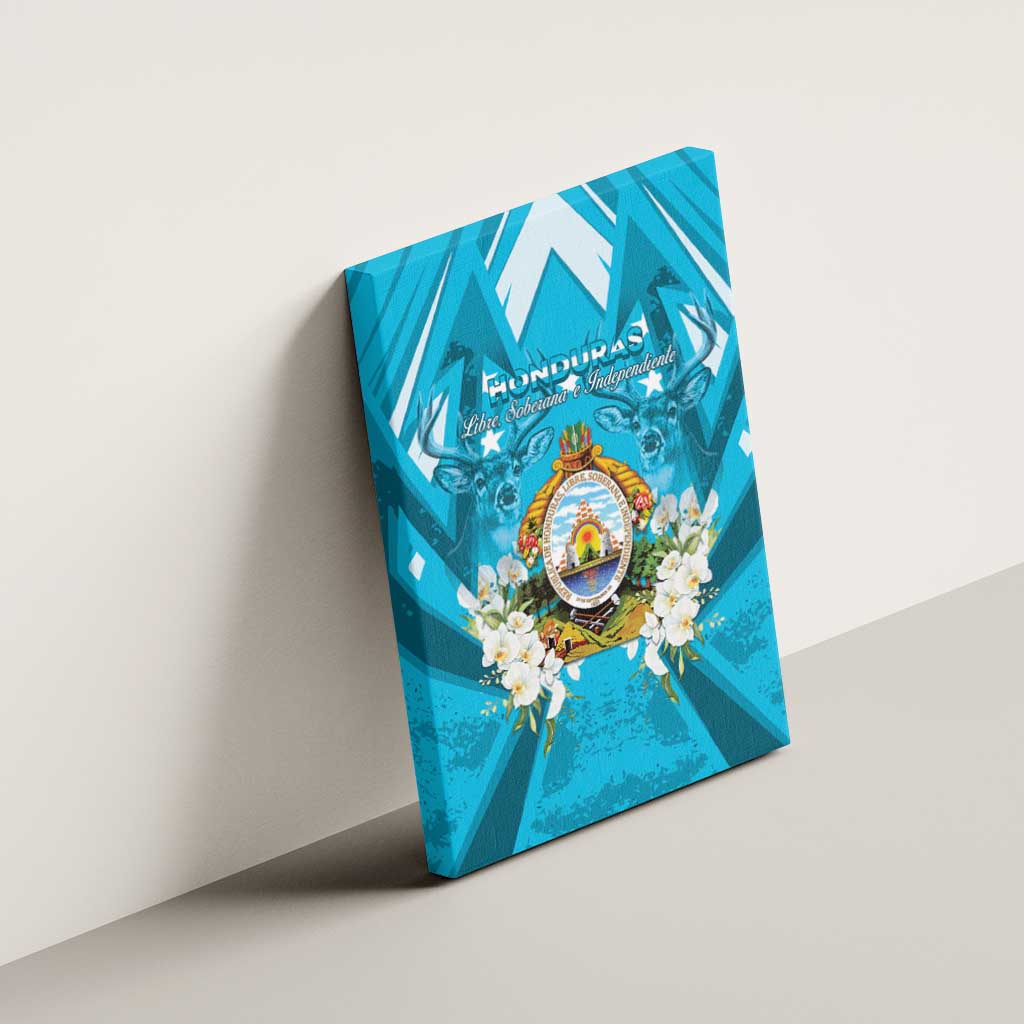 Honduras Independence Day Canvas Wall Art Coat Of Arms Special Style - Wonder Print Shop