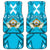 Honduras Independence Day Car Mats Coat Of Arms Special Style - Wonder Print Shop