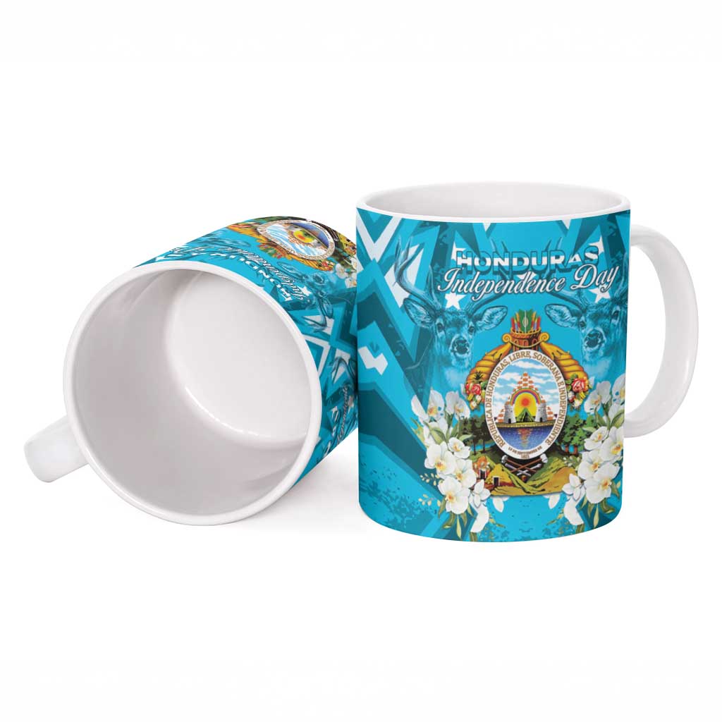Honduras Independence Day Ceramic Mug Coat Of Arms Special Style - Wonder Print Shop