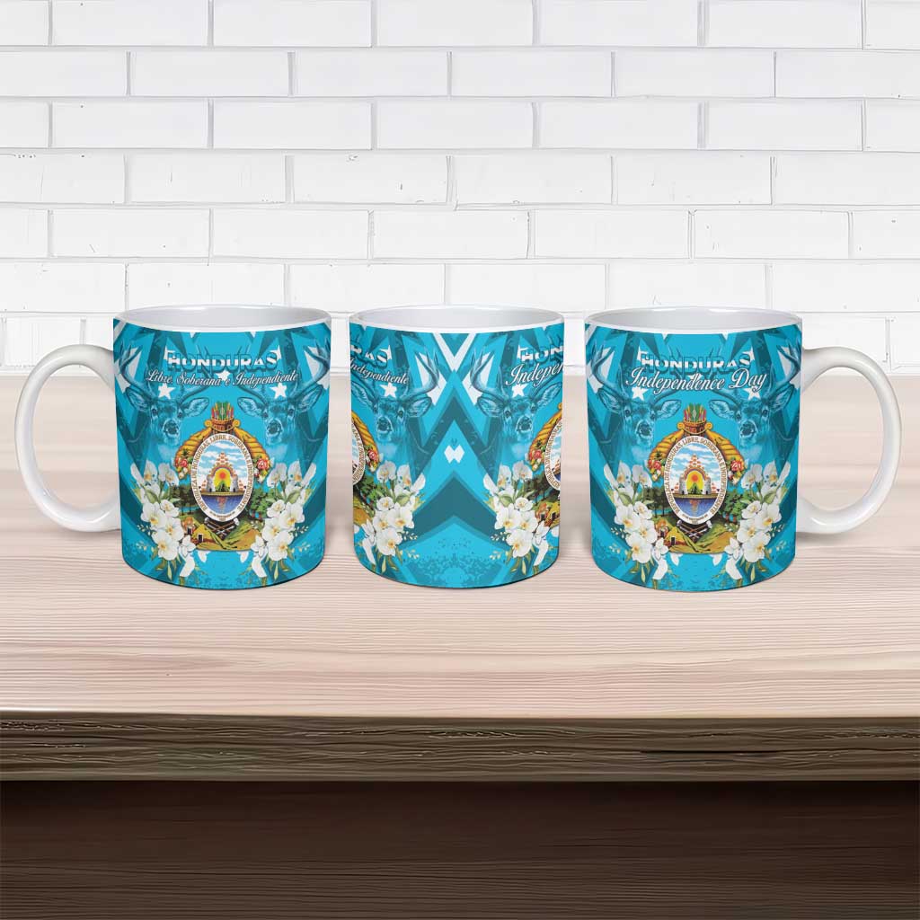 Honduras Independence Day Ceramic Mug Coat Of Arms Special Style - Wonder Print Shop
