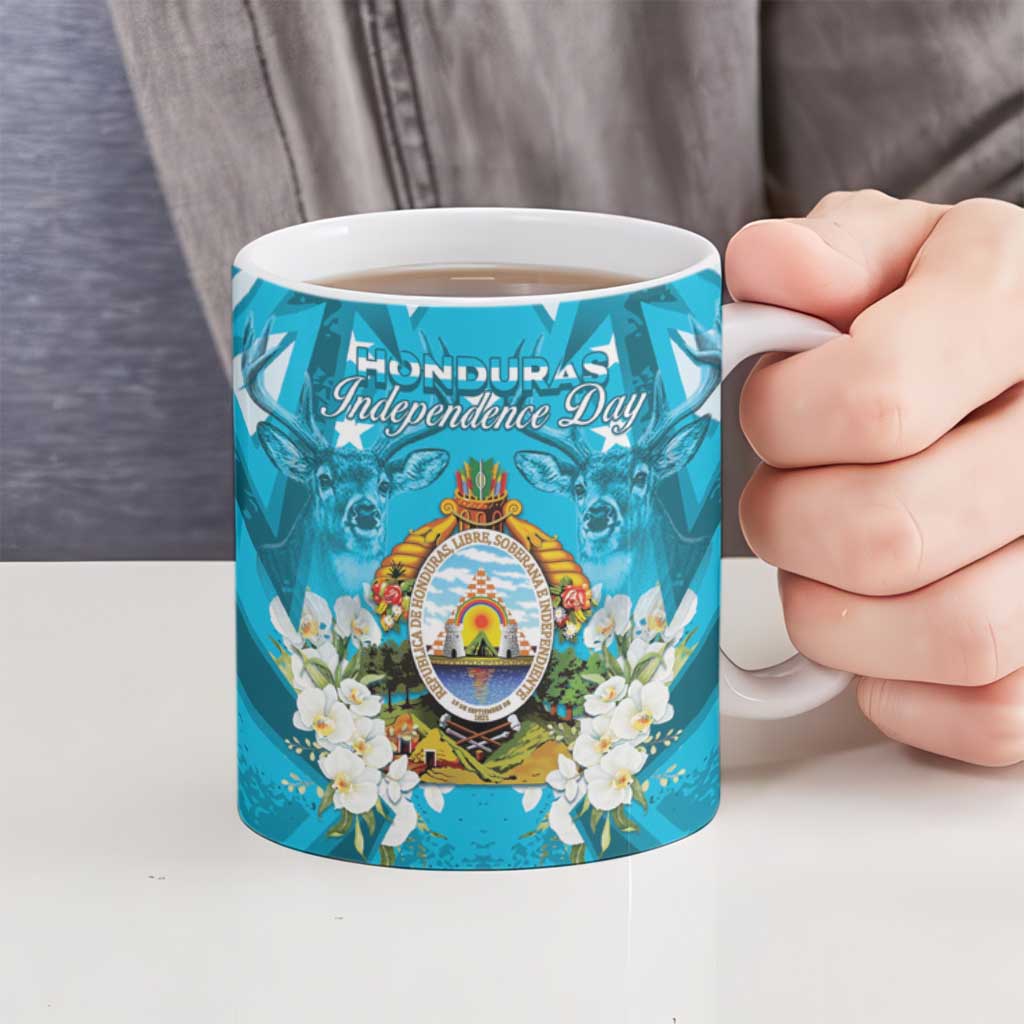 Honduras Independence Day Ceramic Mug Coat Of Arms Special Style - Wonder Print Shop