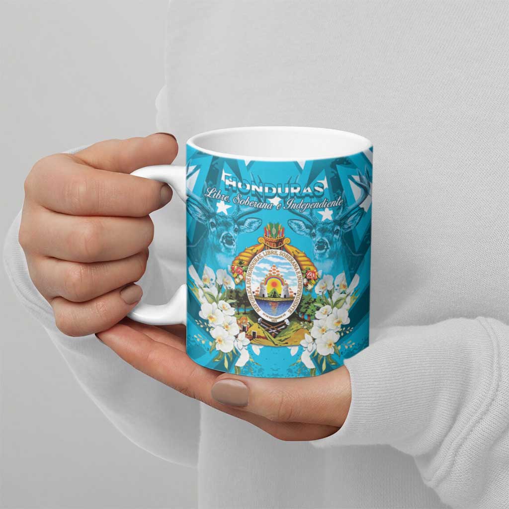 Honduras Independence Day Ceramic Mug Coat Of Arms Special Style - Wonder Print Shop