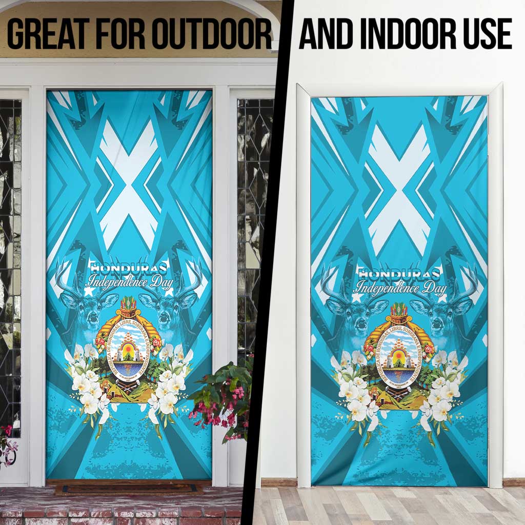 Honduras Independence Day Door Cover Coat Of Arms Special Style - Wonder Print Shop