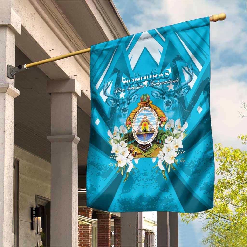 Honduras Independence Day Garden Flag Coat Of Arms Special Style - Wonder Print Shop