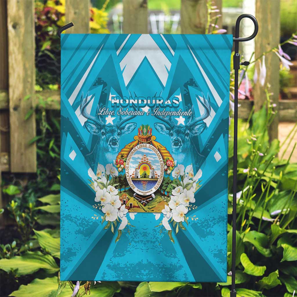 Honduras Independence Day Garden Flag Coat Of Arms Special Style - Wonder Print Shop