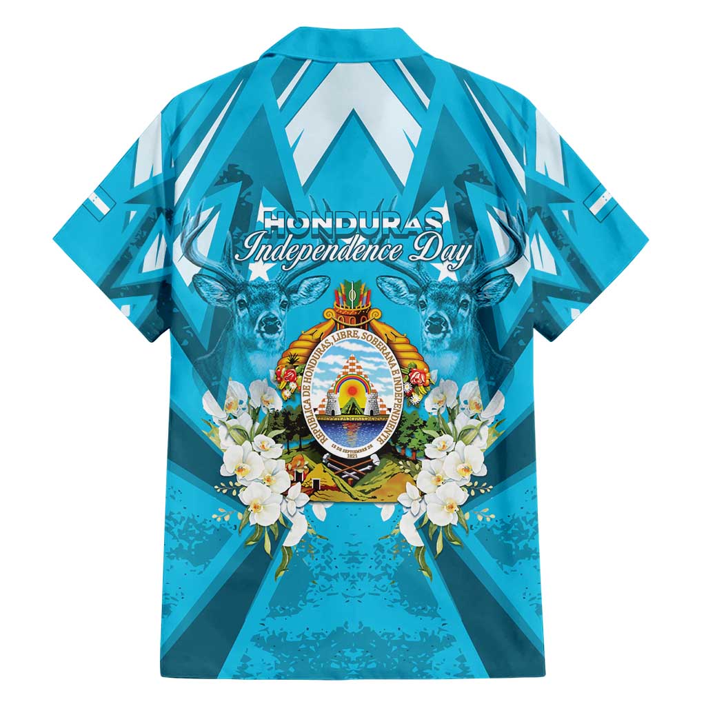 Honduras Independence Day Hawaiian Shirt Coat Of Arms Special Style - Wonder Print Shop