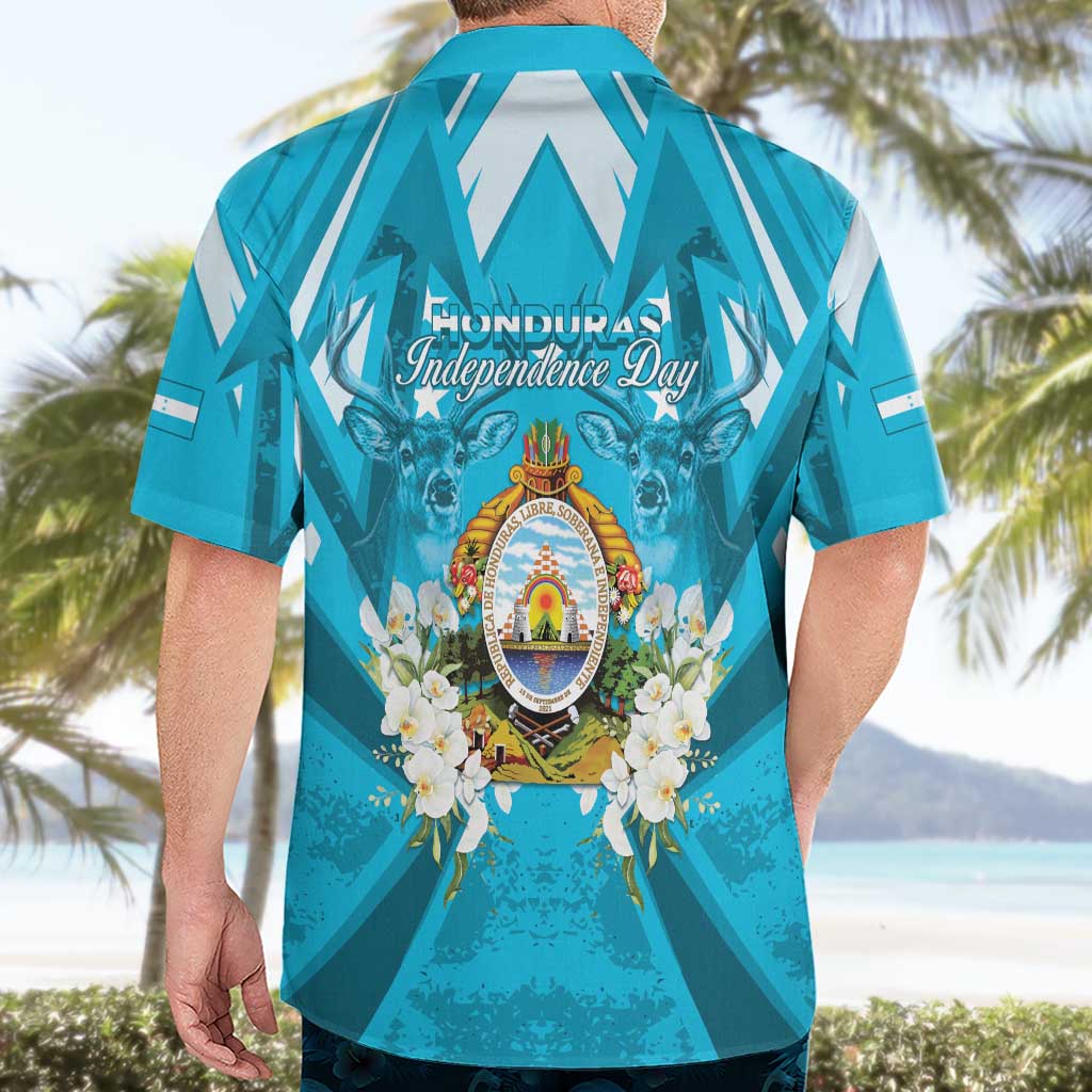 Honduras Independence Day Hawaiian Shirt Coat Of Arms Special Style - Wonder Print Shop