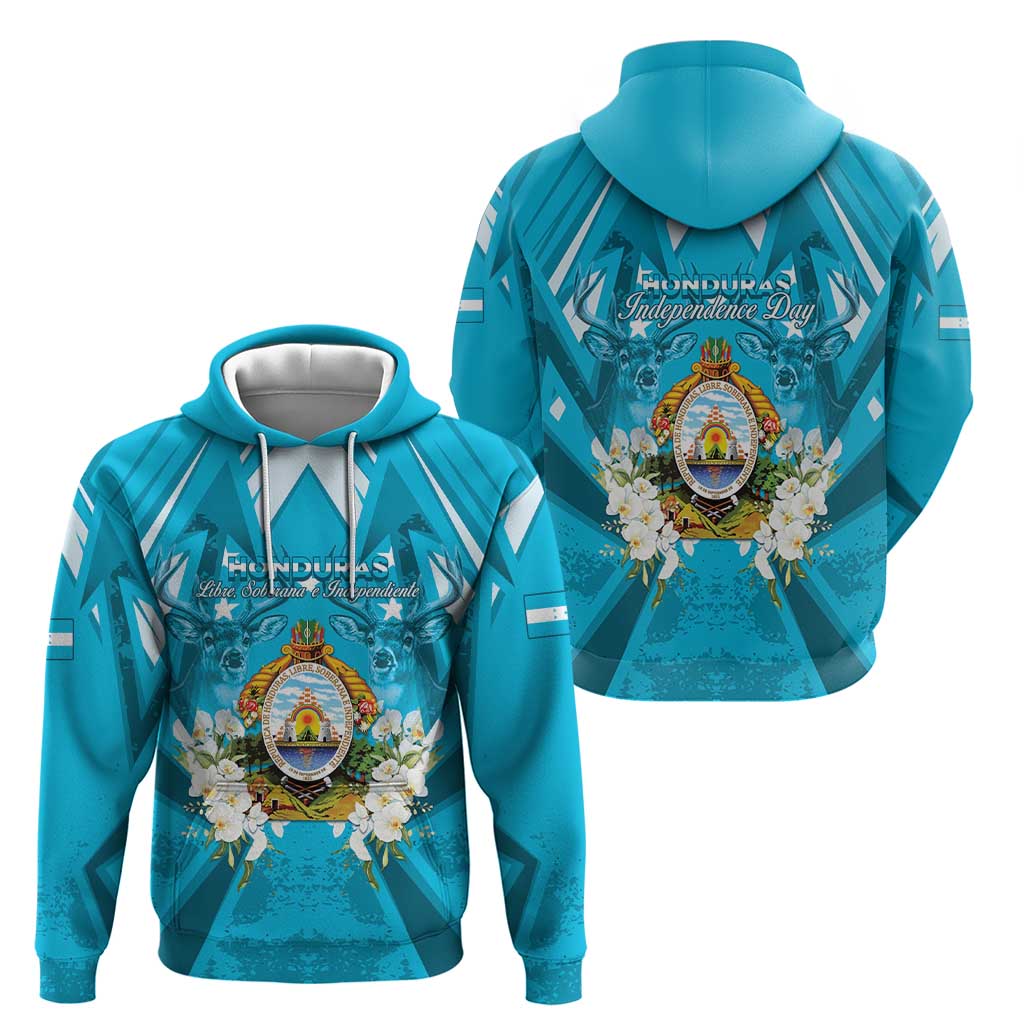 Honduras Independence Day Hoodie Coat Of Arms Special Style - Wonder Print Shop