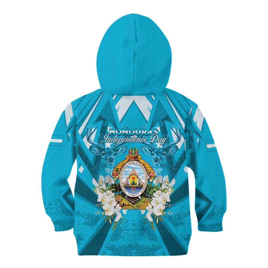 Honduras Independence Day Kid Hoodie Coat Of Arms Special Style - Wonder Print Shop