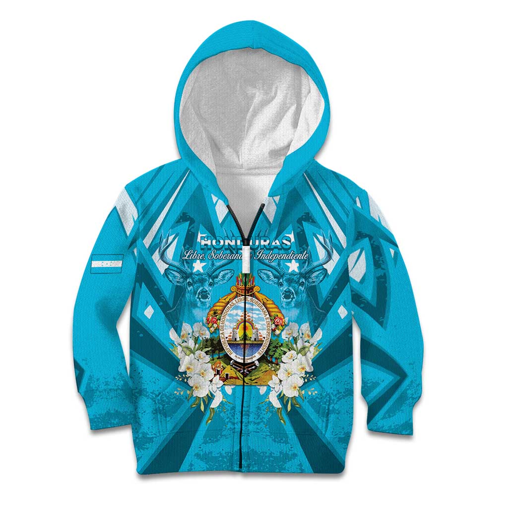 Honduras Independence Day Kid Hoodie Coat Of Arms Special Style - Wonder Print Shop