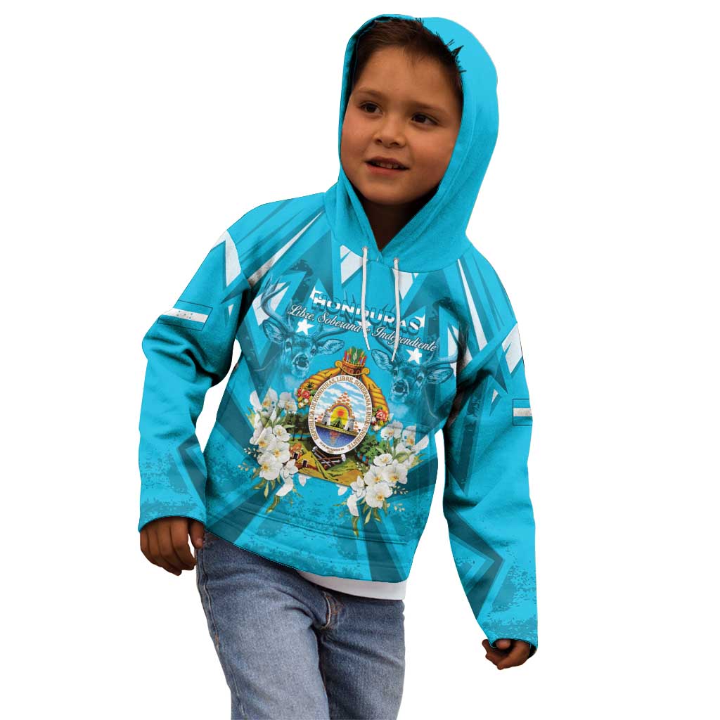 Honduras Independence Day Kid Hoodie Coat Of Arms Special Style - Wonder Print Shop