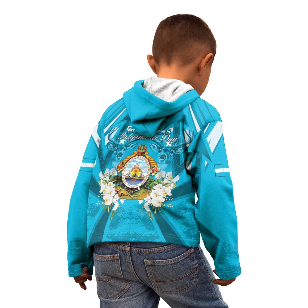Honduras Independence Day Kid Hoodie Coat Of Arms Special Style - Wonder Print Shop