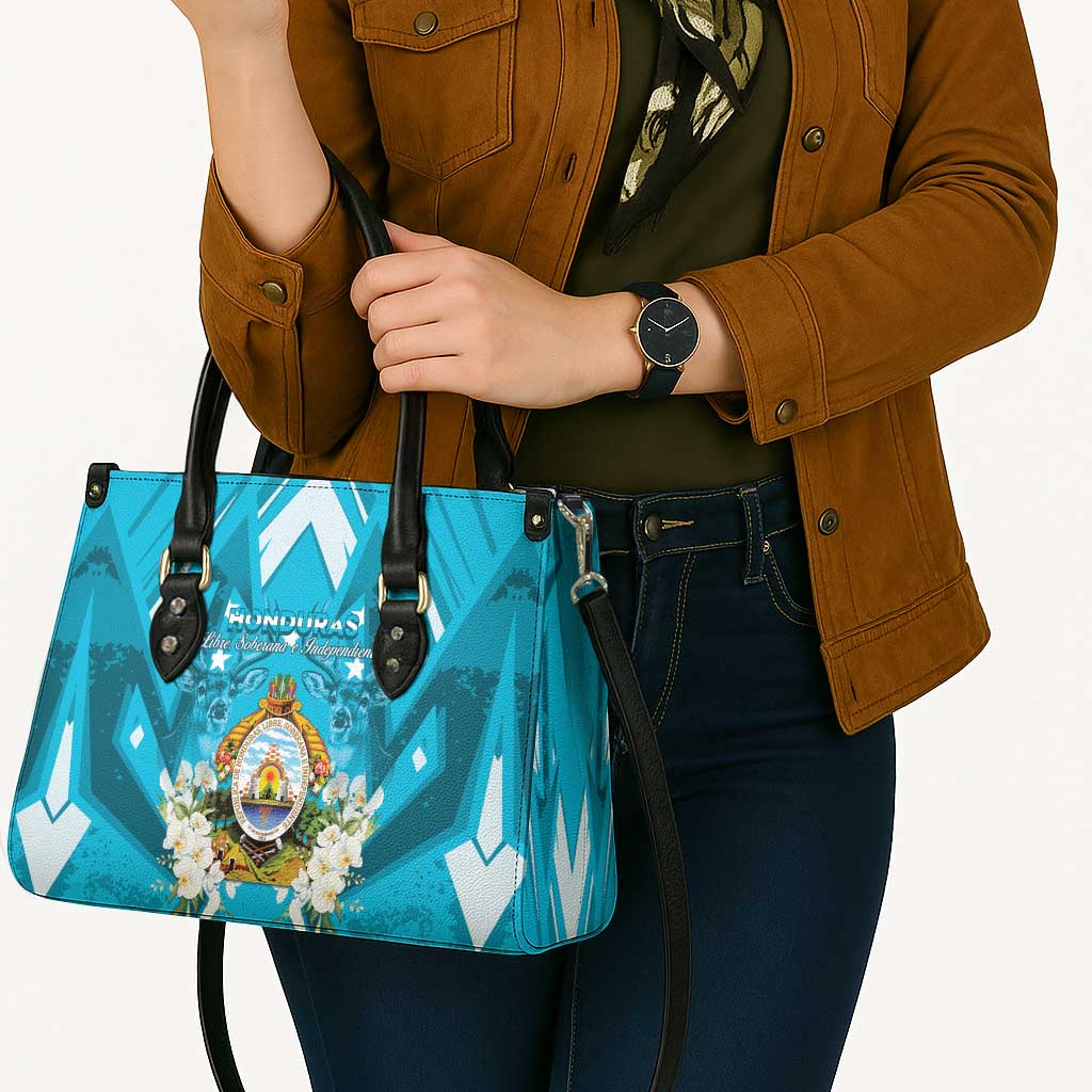 Honduras Independence Day Leather Bag Coat Of Arms Special Style - Wonder Print Shop