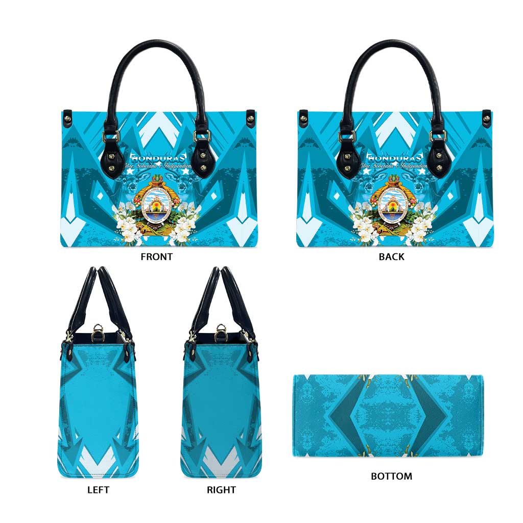 Honduras Independence Day Leather Bag Coat Of Arms Special Style - Wonder Print Shop