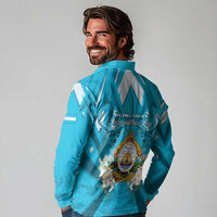 Honduras Independence Day Long Sleeve Polo Shirt Coat Of Arms Special Style - Wonder Print Shop