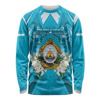 Honduras Independence Day Long Sleeve Shirt Coat Of Arms Special Style - Wonder Print Shop