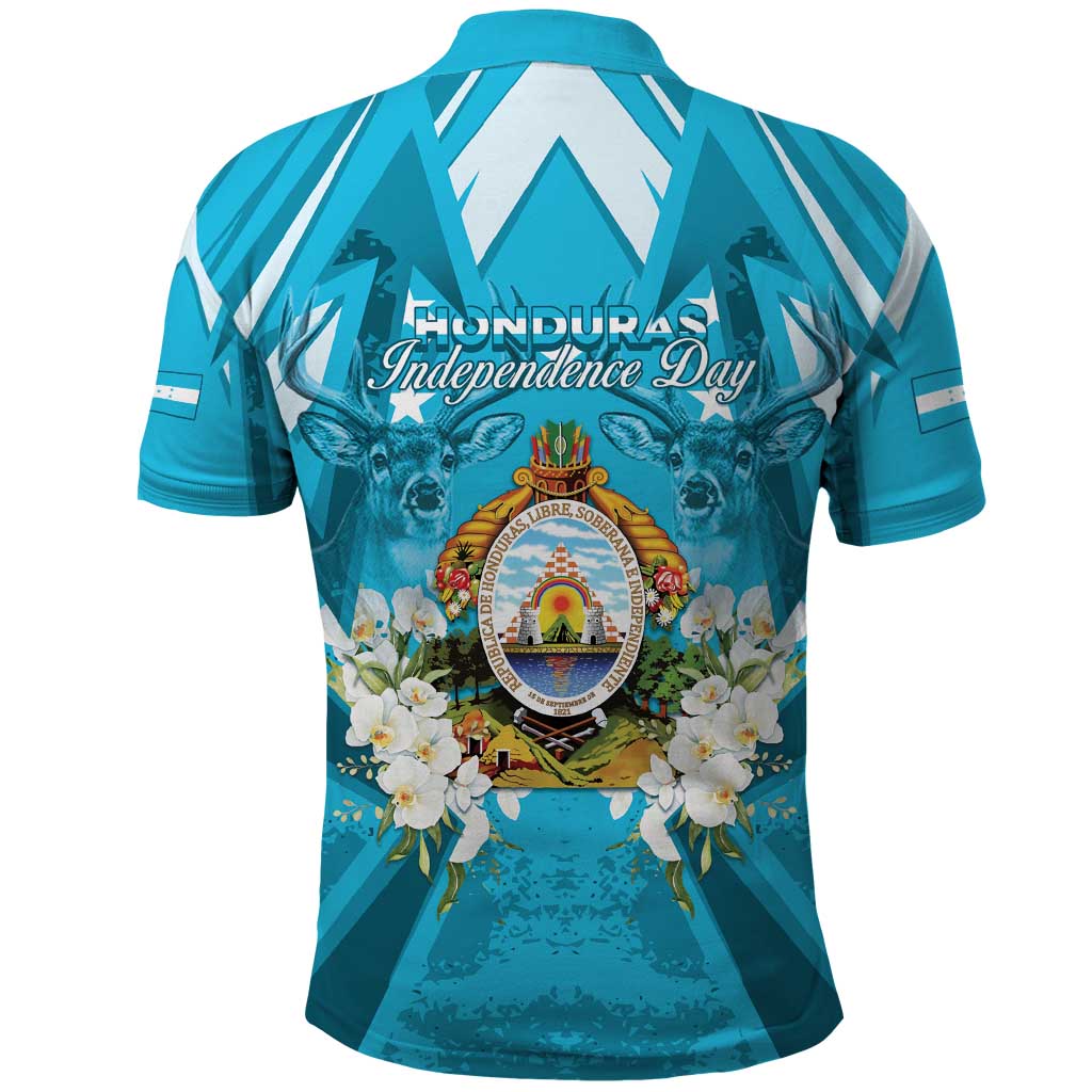 Honduras Independence Day Polo Shirt Coat Of Arms Special Style - Wonder Print Shop