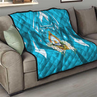 Honduras Independence Day Quilt Coat Of Arms Special Style - Wonder Print Shop