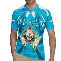 Honduras Independence Day Rugby Jersey Coat Of Arms Special Style - Wonder Print Shop